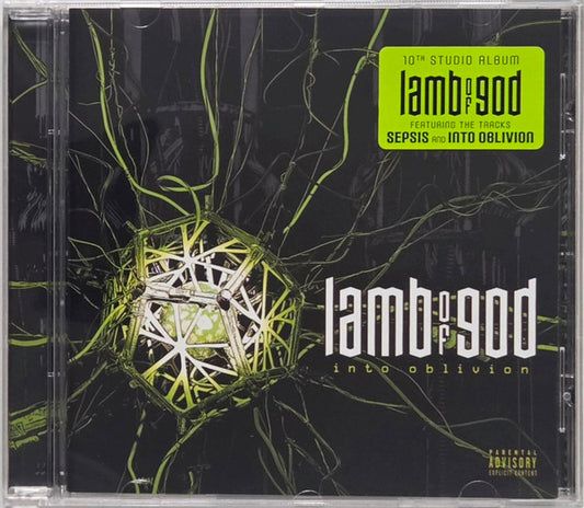 Image of Front Cover of CD - VG+/VG+ - LAMB OF GOD, Into Oblivion (Century Media; 19958400642, Europe 2026), ,  - 2856057S
