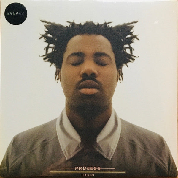 Image of Front Cover of LP - VG/VG - SAMPHA, Process (Young Turks; YTLP158, UK & Europe 2017, No CD), CD is missing, sleeve only has light wears on corner, and vinyl has light marks, close to VG+.,  - 2846285S