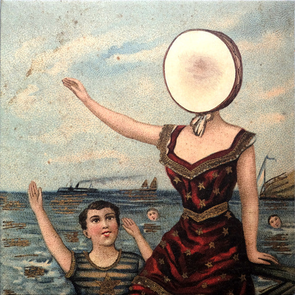 Image of Front Cover of LP - VG+/VG+ - NEUTRAL MILK HOTEL, In The Aeroplane Over The Sea (Merge Records; MRG136LP, US 2018 Reissue, Gatefold, 180 Gram Vinyl), ,  - 2846276S