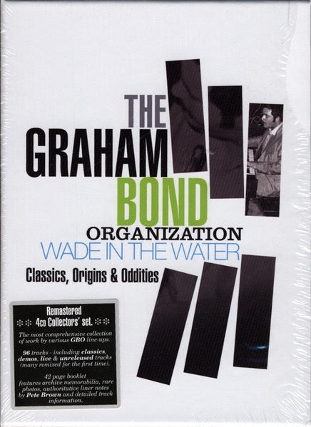 Image of Front Cover of 4xCD - VG+/VG+ - THE GRAHAM BOND ORGANIZATION, Wade In The Water (Classics, Origins & Oddities) (Repertoire Records; REP 5250,  2012, Book Sleeve), ,  - 2816358C