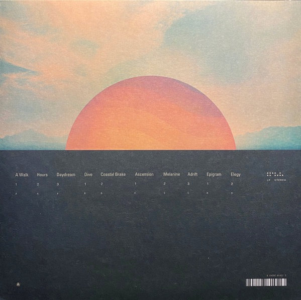 Image of Back Cover of 2xLP - VG+/VG+ - TYCHO, Dive (Ghostly International; GI-145 LP, US 2022 Reissue, Gatefold, 2 Inners, Orange & Red Marbled Vinyl, 10th Anniversary), ,  - 2846279S