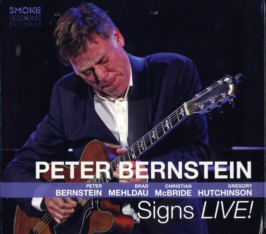 Image of Front Cover of 2xCD - VG+/VG+ - PETER BERNSTEIN, Signs LIVE! (Smoke Sessions Records; SSR 1705, US 2017), ,  - 2856061S