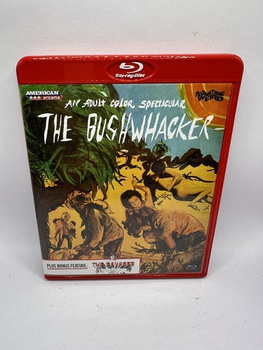 Image of Front Cover of Blu-Ray - EX/M - B. RON ELIOT, The Bushwhacker/The Ravager Red Case Limited Edition (, UK 1968, includes postcards), ,  - 2956006S