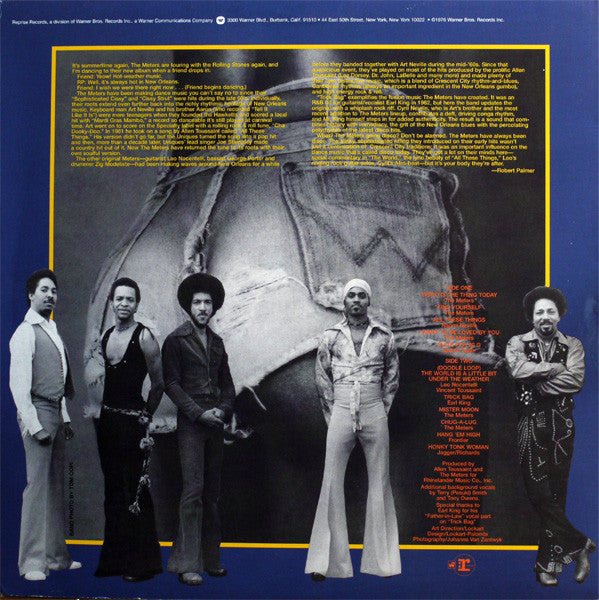 Image of Back Cover of LP - VG/VG - THE METERS, Trick Bag (Reprise Records; MS 2252, US , Picture Sleeve), strong VG. few creases to sleeve,  - 2946016S
