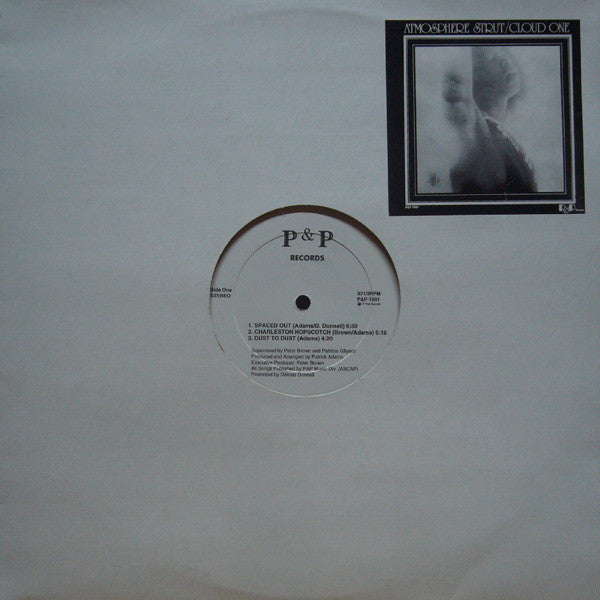 Image of Front Cover of LP - VG+/VG - CLOUD ONE, Atmosphere Strut (P-Vine Records ; P&P-1001, Japan 1996, Stickered Plain Sleeve), original stickered sleeve - opened shrink. light marks only,  - 2946017S