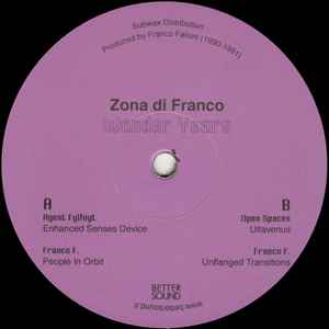 Image of Front Cover of 12" - /VG+ - ZONA DI FRANCO, Wonder Years (Better Sound; BS05, Italy 2020), ,  - 2946008S