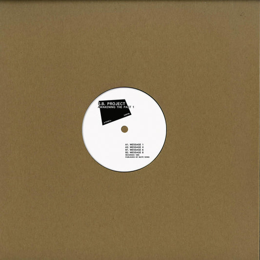 Image of Front Cover of 12" - /VG+ - S.B. PROJECT, Messages (Awakening The Past ; ATP001, UK 2020), ,  - 2946028S