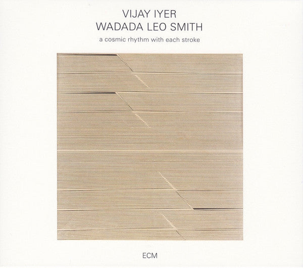 Image of Front Cover of CD - VG+/VG+ - VIJAY IYER / WADADA LEO SMITH, A Cosmic Rhythm / With Each Stroke (ECM Records; ECM 2486, Germany 2016, Slipcase), ,  - 2836106E