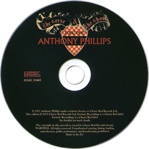 Image of Label Cover of 3xCD - VG+/VG+ - ANTHONY PHILLIPS, The Geese & The Ghost (Esoteric Recordings; ECLEC 32482, UK 2015, Box Set, Booklet, Poster), ,  - 2836110E
