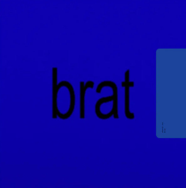 Image of Front Cover of LP - VG+/VG+ - CHARLI XCX, Brat (Atlantic; 075678611674, Europe 2024, Die Cut Gatefold Sleeve, Tractor Printer Insert, Booklet, POSTER MISSING, Blue Picture Disc), ,  - 2826303E