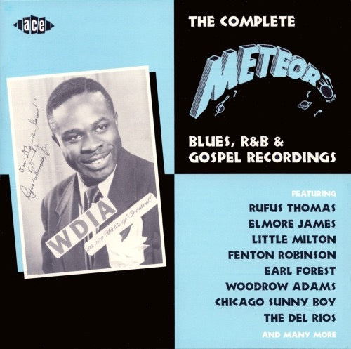 Image of Front Cover of 2xCD - VG+/VG+ - VARIOUS, The Complete Meteor Blues, R&B And Gospel Recordings (Ace; CDCH2 1090, Europe 2006, Double CD Case), ,  - 2916002C