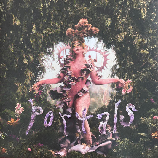 Image of Front Cover of LP - VG+/VG+ - MELANIE MARTINEZ, Portals (Atlantic; 637513, Europe 2023, Inner & Insert, Limited Edition, Baby Pink With Black Swirl Vinyl), ,  - 2826305E