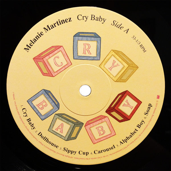 Image of Label Cover of LP - VG+/VG+ - MELANIE MARTINEZ, Cry Baby (Atlantic; 7567-86688-9, Europe 2015, Gatefold, Inner & Insert & Booklet), ,  - 2826306E