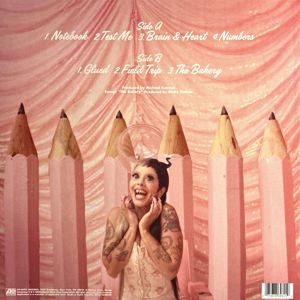 Image of Back Cover of 12" - VG+/VG+ - MELANIE MARTINEZ, After School EP (Atlantic; 075678612336, Europe 2023, Picture Sleeve, Inner), Hype Sticker on Front Sleeve,  - 2826307E
