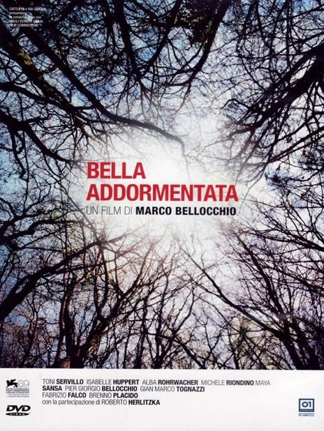 Image of Front Cover of DVD - VG+/VG+ - MARCO BELLOCCHIO, ISABELLE HUPPERT, Bella addormentata (01 Distribution; 04452, Italy 2013), ,  - 2936013E