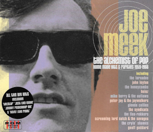 Image of Front Cover of 2xCD - VG/VG - JOE MEEK, The Alchemist Of Pop (Home Made Hits & Rarities 1959-1966) (Castle Music; CMEDD 496, UK 2002, Slipcase), ,  - 3436038E
