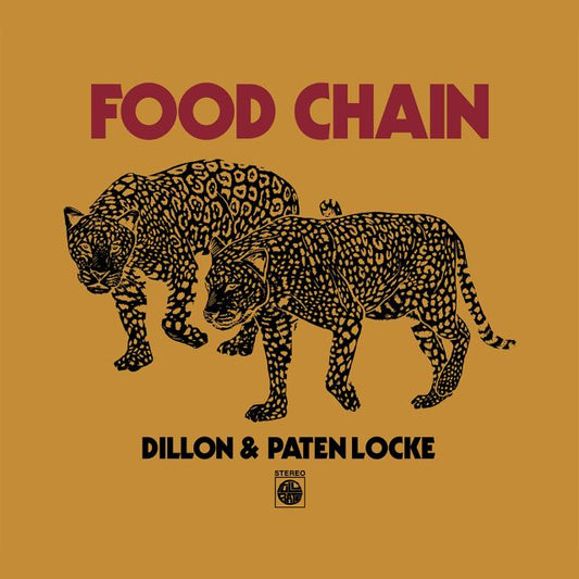 Image of Front Cover of 2xLP - NEW/NEW - DILLON & PATEN LOCKE, Food Chain (10th Anniversary) (Full Plate; L-FP003RE, Europe 2026), , 10th anniversary - double LP - first time the entire album is pressed on wax + a lost bonus intro. The 1st pressing was an abridged single LP and was missing certain songs, interludes & skits -this is the album in ALL it's glory. Food Chain's recipe starts with rugged chops of impossibly rare samples from Paten's world-renowned vinyl collection. Once that's simmering, just add
