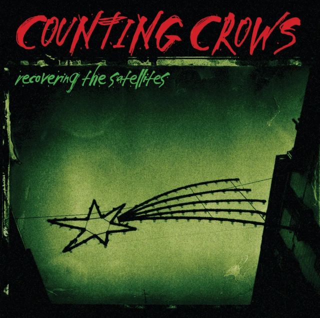 Image of Front Cover of 2xLP - NEW/NEW - COUNTING CROWS, Recovering Sattelites (UMC; 7593687, Europe 2026 Reissue, 2 Inners, Lava Red Vinyl), , This is a Record Store Day Essential version of the album 'Recovering The Satellites'. Classic songs on the album include "A Long December" and "Angels of the Silences". - 3156071S
