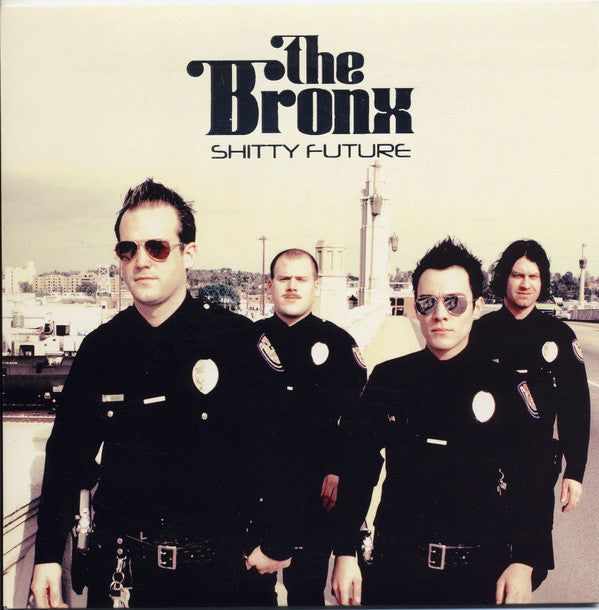 Image of Front Cover of LP - VG+/VG - THE BRONX, Shitty Future (Wichita ; WEBB116S, UK 2007, Embossed Sleeve With Silver Ink), Storage Marks,  - 2826346E