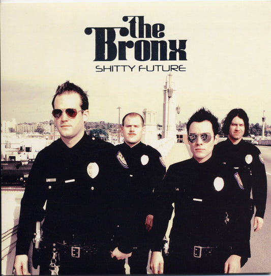 Image of Front Cover of LP - VG+/VG - THE BRONX, Shitty Future (Wichita ; WEBB116S, UK 2007, Embossed Sleeve With Silver Ink), Storage Marks,  - 2826346E