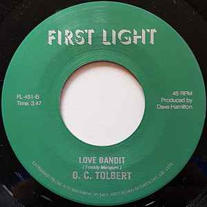Image of Back Cover of 7" - /EX - JACKIE DEE / OC TOLBERT, Who / Love Bandit (First Light; FL451, UK 2015, Plain Sleeve), ,  - 2956043S