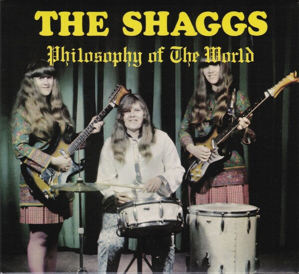 Image of Front Cover of LP - NEW/NEW - THE SHAGGS, Philosophy Of The World (Light In The Attic; LITA151, US 2026 Reissue, Gatefold, Booklet, Yellow Smoke Vinyl), , It s safe to say that Philosophy Of The World is one of the most polarising LPs of any era or genre. Recorded in 1969 by the Wiggin sisters with Dot taking lead writing duties, the album is an unequivocally unique collection of garage rock, charming and discordant in equal measures. - 2936090E