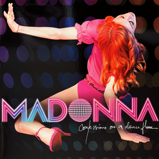 Image of Front Cover of 2xLP - EX/EX - MADONNA, Confessions On A Dance Floor (Warner Records; RCV1 49460, Europe 2026 Reissue, Silver Vinyl), Opened Instore, Still In Stickered Shrinkwrap,  - 2946057S