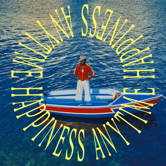 Image of Front Cover of LP - NEW/NEW - LEON BRIDGES, Happniess Anytime (Sony; 19958473791, UK 2026, Inner, Campari Red Vinyl), , Leon Bridges presents ‘Happiness Anytime,’ his highly-anticipated fifth studio album produced by J. Lloyd and Lydia Kitto of Jungle. The album's title serves as both a mission statement and an invitation. It's music you can put on no matter how you're feeling and be immediately transported somewhere coastal and warm. In crafting the album, Leon Bridges focused on feeling, storytel