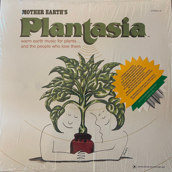 Image of Front Cover of LP - NEW/NEW - MORT GARSON, Mother Earth's Plantasia (50th Anniversary Edition) (Sacred Bones Records; SBR3030LP-C18, UK 2026 Reissue, Booklet, 100% Recycled Eco-Green Vinyl, Printed on 100% Recycled Paper, 100% Recycled jacket, Bio-based Shrinkwrap), , 50 years after its original release, Mother Earth's Plantasia marks a major anniversary moment. Half a century on, it continues to resonate - an enduring reminder of Mort Garson's ability to make the synthetic feel strangely alive and