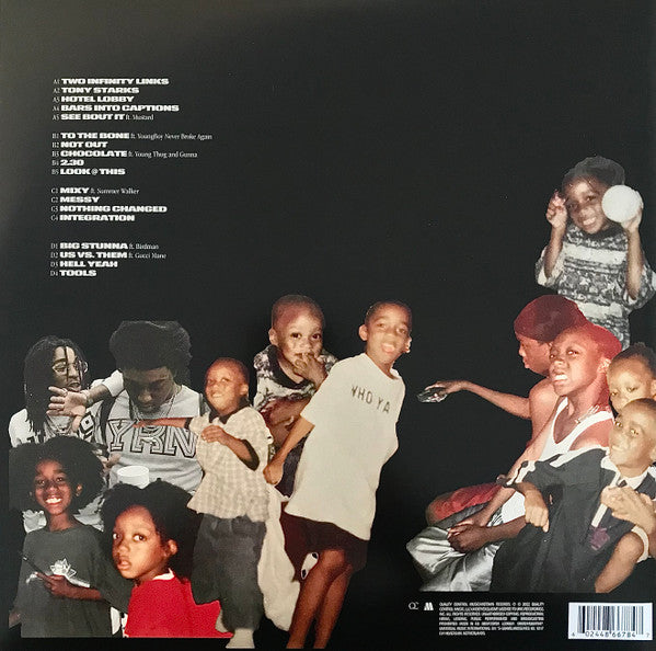 Image of Back Cover of 2xLP - VG+/VG - QUAVO & TAKEOFF, Only Built For Infinity Links (Quality Control Music; 00602448667847, Europe 2023, Gatefold, 2 Inners), ,  - 2926017E