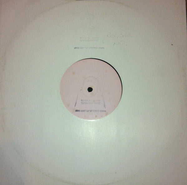 Image of Front Cover of 12" - VG+/VG+ - INDICA ALL STARS, Open Our Eyes (Version 1 / 2 / 3) (WAU! Mr. Modo Recordings; MWS 023T, UK 1990, Stamped White Label, Stamped Sleeve), ,  - 2916086C