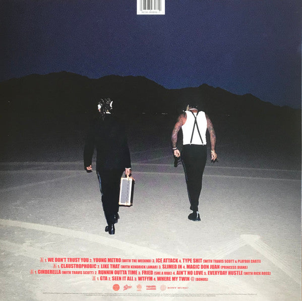 Image of Back Cover of 2xLP - VG+/VG - FUTURE & METRO BOOMIN, We Dont Trust You (Freebandz Entertainment; 19658898961, Europe 2024, 2 Inners & Insert), ,  - 2926024E