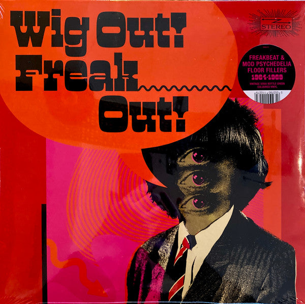 Image of Front Cover of LP - NEW/NEW - VARIOUS, Wig Out! Freak Out! (Freakbeat & Mod Psychedelia Floor Fillers 1964-1969) (Two Piers; BN9LPX, UK 2023, Insert), ,  - 2936042E