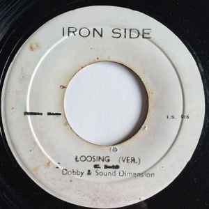Image of Back Cover of 7" - /VG - DOBBY DOBSON, Seem's I Am Loosing You (Iron Side; I.S. 016, Jamaica ), Strong VG.,  - 2956094S