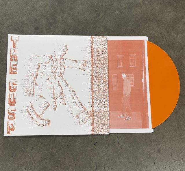 Image of Label Cover of LP - NEW/NEW - THE CUSP, Gum, Money & Other Crimes: Selected Works 2020-2023 (Depression Glass Records; DGR01, UK 2026, Inner, Stickered Outer Plastic Sleeve, Orange Vinyl), , A merciless one man mission against boredom and complacency, The CUSP (brainchild of ex-Molochs mainman Lucas Fitzsimons) here collects its iconoclastic DIY output to date. Mapping out a psychic pathway between Californian attitude and British insouciance, it s a demolition derby of post-punk ethos, funk-dama