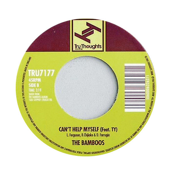 Image of Back Cover of 7" - /EX - THE BAMBOOS, King Of The Rodeo / Can't Help Myself (Tru Thoughts; TRU7177, UK 2008), ,  - 2956110S