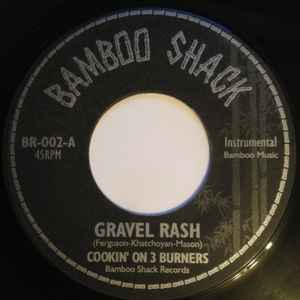 Image of Front Cover of 7" - /EX - COOKIN' ON 3 BURNERS, Gravel Rash / Pie Warmer (Bamboo Shack; BR-002, Australia 2002), ,  - 2956149S