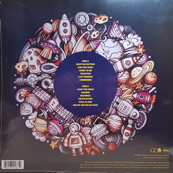 Image of Back Cover of LP - VG+/VG+ - TAKEOFF, The Last Rocket (Quality Control Music; 00602577248610, Europe 2019), ,  - 2926064E