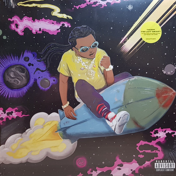 Image of Front Cover of LP - VG+/VG+ - TAKEOFF, The Last Rocket (Quality Control Music; 00602577248610, Europe 2019), ,  - 2926064E