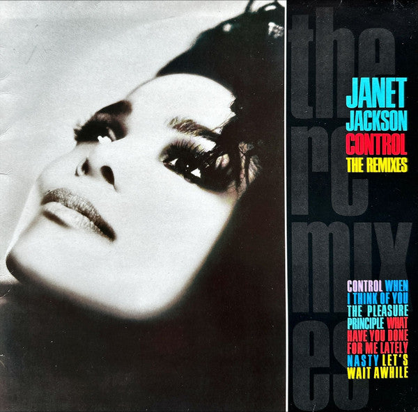 Image of Front Cover of LP - VG/VG - JANET JACKSON, Control - The Remixes (A&M Records; MIXLP 1, UK 1987, Inner), ,  - 2916101C