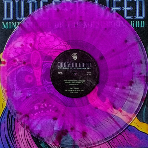 Image of Label Cover of LP - EX/EX - DUNGEON WEED, Mind Palace Of The Mushroom God (Forbidden Place Records; FPR109, USA, Canada & Europe 2021, Gatefold, Limited Edition, Purple Translucent Splatter), ,  - 2946145S