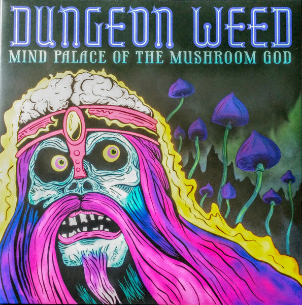 Image of Front Cover of LP - EX/EX - DUNGEON WEED, Mind Palace Of The Mushroom God (Forbidden Place Records; FPR109, USA, Canada & Europe 2021, Gatefold, Limited Edition, Purple Translucent Splatter), ,  - 2946145S