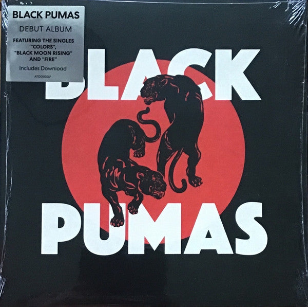 Image of Front Cover of LP - VG+/VG - BLACK PUMAS, Black Pumas (ATO Records; ATO0500LP, Europe 2019, Inner), ,  - 2916144C