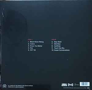 Image of Back Cover of LP - VG+/VG - BLACK PUMAS, Black Pumas (ATO Records; ATO0500LP, Europe 2019, Inner), ,  - 2916144C