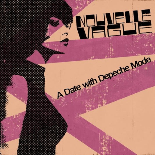 Image of Front Cover of LP - NEW/NEW - NOUVELLE VAGUE, A Date with Depeche Mode ([PIAS] Recordings France; PIASLL244LP, UK 2026, Black Vinyl), , More than twenty years after reinventing post-punk with their now cult debut, Nouvelle Vague opens a bold new chapter with A Date with Depeche Mode, a full-length reimagining of one of the most influential and beloved catalogues in modern music. Few bands have shaped pop culture like Depeche Mode. Few artists have mastered the art of musical reinterpretation like N