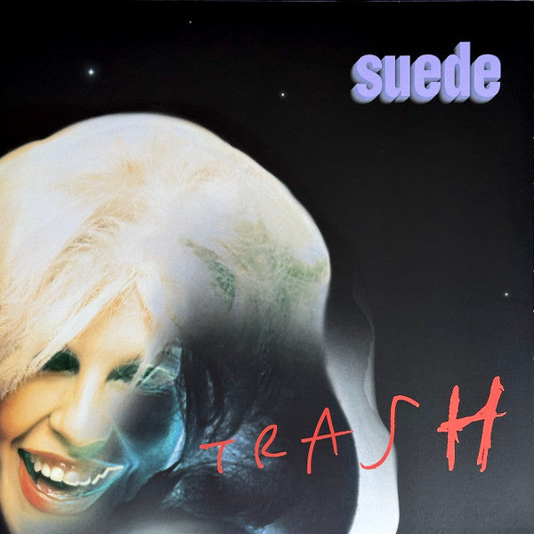 Image of Front Cover of 12" EP - NEW/NEW - SUEDE, Trash E.P. (Demon Records; DEMREC1352, UK 2026 Reissue, Indie Exclusice Lilac Vinyl), , As was customary for Suede fans, there were treats in store too on the single s incredible extra tracks    Europe Is Our Playground ,  Another No One ,  Every Monday Morning Comes   among the band s fiercely loyal fans all of  Trash  s  other sides  came to be seen as important as the  A ! Where all of Suede s previous singles had been issued as 12  singles,  Trash  was t