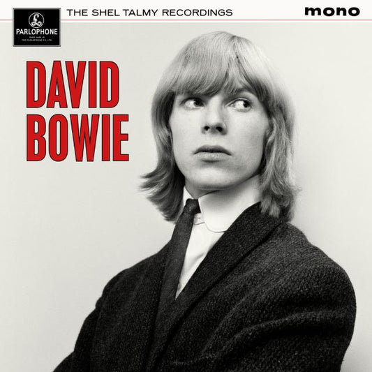 Image of Front Cover of CD - NEW/NEW - DAVID BOWIE, The Shel Talmy Recordings (Parlophone; , UK 2026, Digipak, 16 Page Booklet), , A new compilation of Bowie's 1965 recordings with famed producer Shel Talmy (The Kinks / The Who etc). The album includes the various backing bands for Bowie at the time; Davie Jones and the Lower Third, Davie Jones, and The Mannish Boys which feature Jimmy Page on guitar. The CD features 10 previously unreleased tracks with unheard Bowie compositions, alternative takes and an i