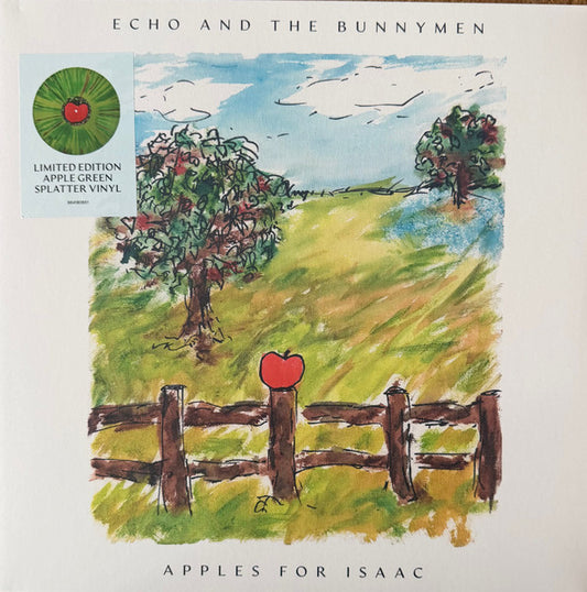 Image of Front Cover of LP - NEW/NEW - ECHO AND THE BUNNYMEN, Apples For Isaac (BMG; 964180651, Worldwide 2026, Inner, Indie Exclusive Apple Green Splatter Vinyl), , Apples For Isaac is a monumental return from Echo & The Bunnymen, their first album of newly-written songs in over a decade. After years spent performing their immense catalogue of classics to audiences around the world, the Bunnymen have recorded an album that is as bold as it is vulnerable, that perfectly captures the essence of what makes th