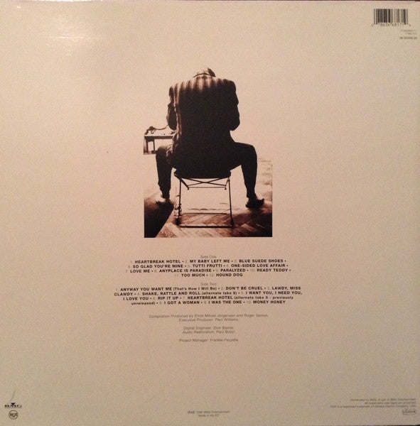 Image of Back Cover of LP - VG+/VG+ - ELVIS PRESLEY, Elvis 56 (Collector's Edition) (RCA Victor; 07863 668171, Europe 1996, Gatefold, Booklet), ,  - 2926058E