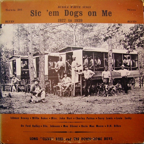 Image of Front Cover of LP - VG/VG - VARIOUS ARTISTS, Sic 'Em Dogs On Me (Herwin Records ; Herwin 201, US 1972), Strong VG, Edge and Ring Wear,  - 2926165E